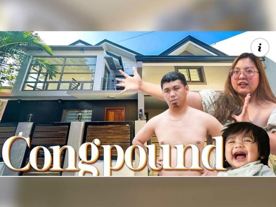 Cong Velasquez, Viy Cortez, and baby Kidlat