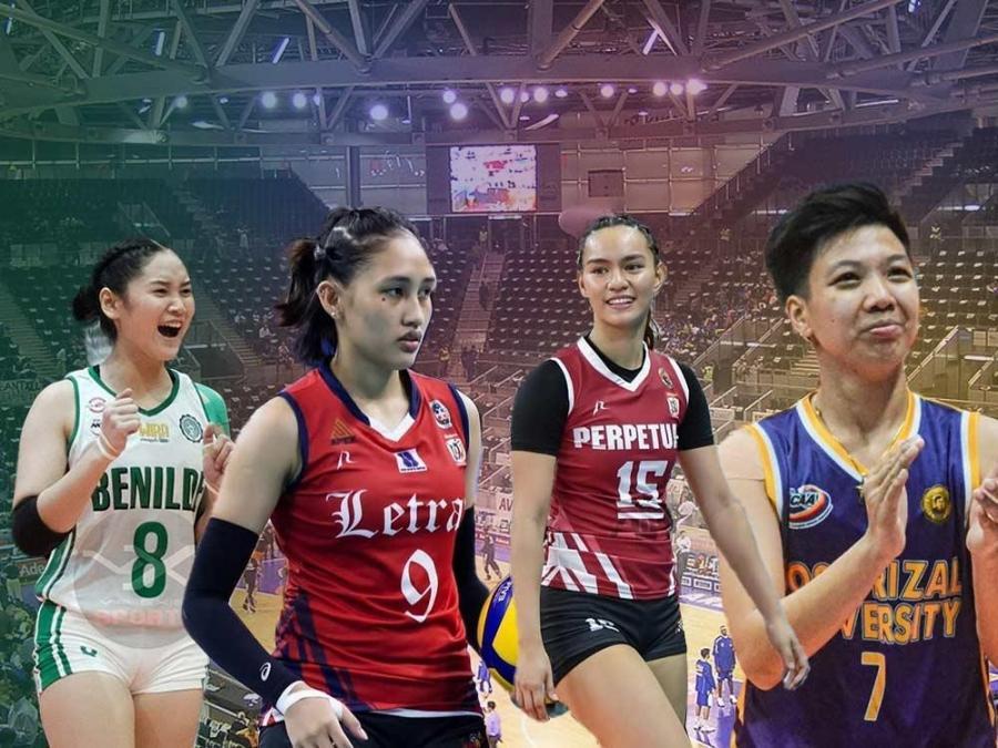 Meet the NCAA season 98 Women's Volleyball team captains