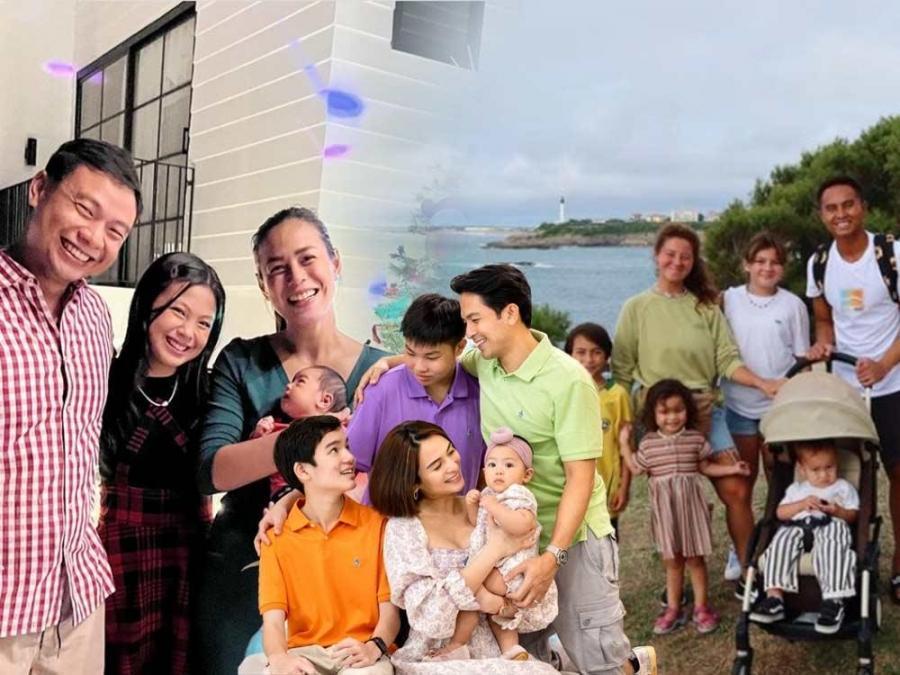 Celebrity blended families