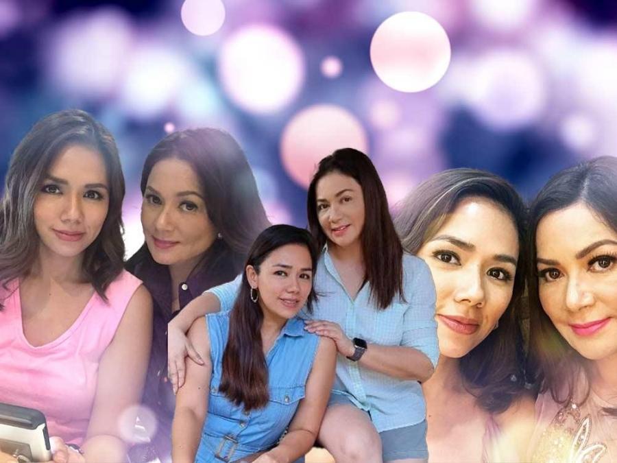 Dina Bonnevie and Danica Sotto-Pingris