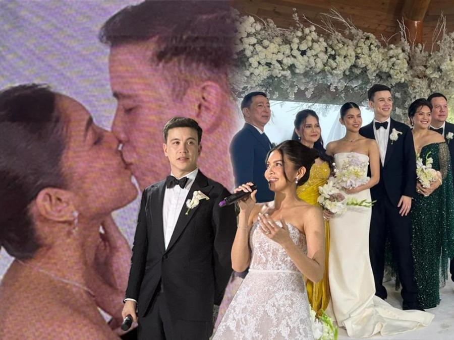 Maine Mendoza and Arjo Atayde’s Baguio City wedding is as intimate as it can get