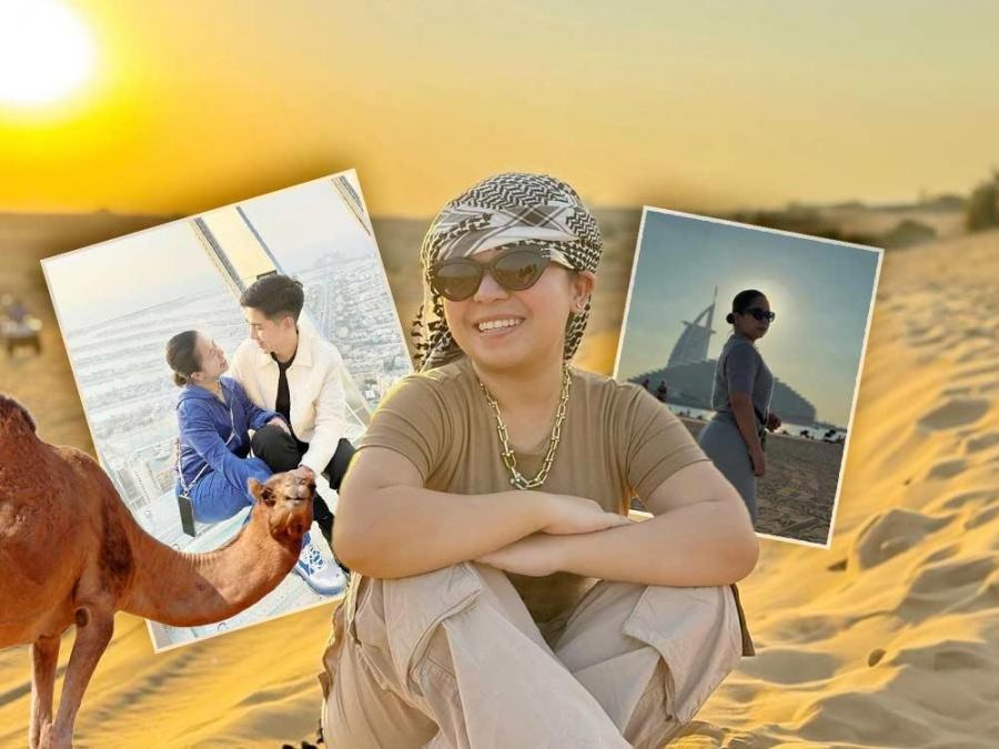 Kiray Celis in Dubai