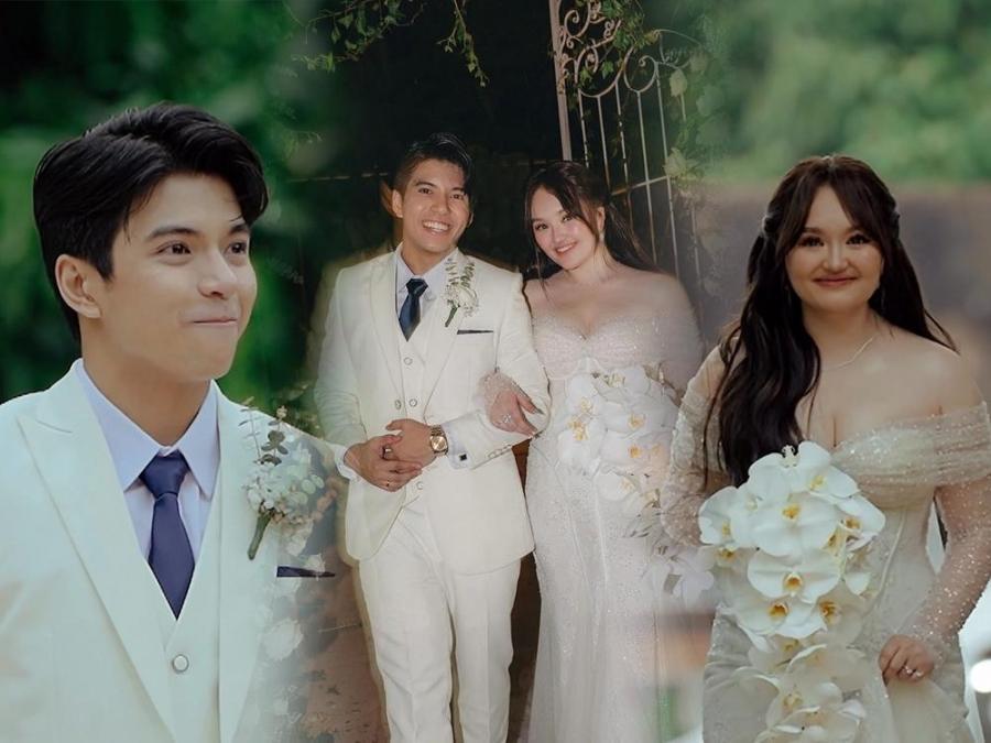 Nash Aguas and Mika Dela Cruz's wedding 