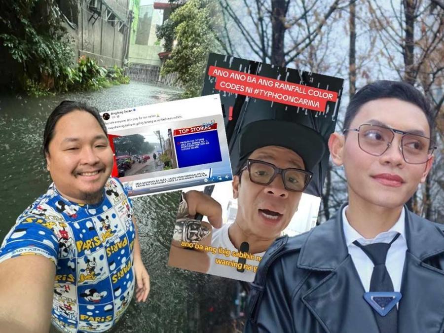 Celebrities react to Super Typhoon Carina