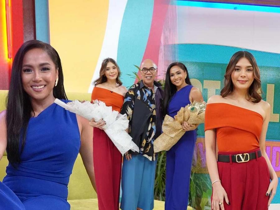 Ashley Ortega, Rochelle Pangilinan, Boy Abunda