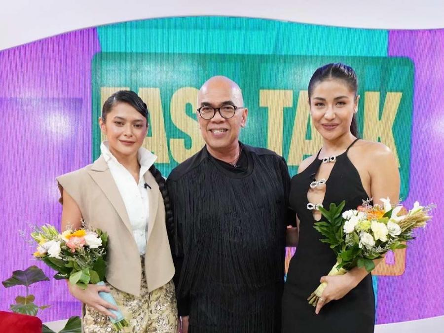 Sanya Lopez and Bianca Umali in Fast Talk with Boy Abunda