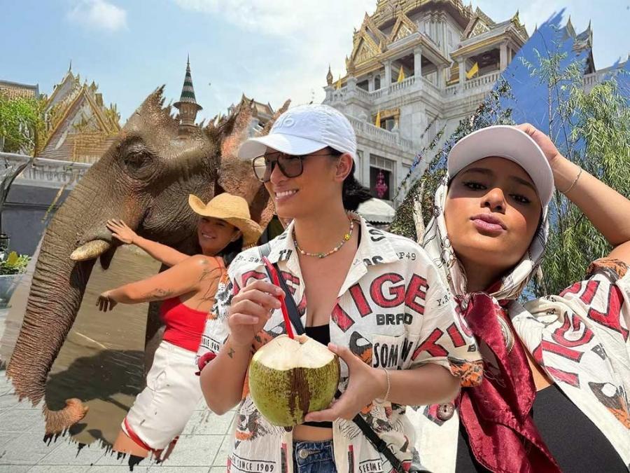 Klea Pineda in Thailand