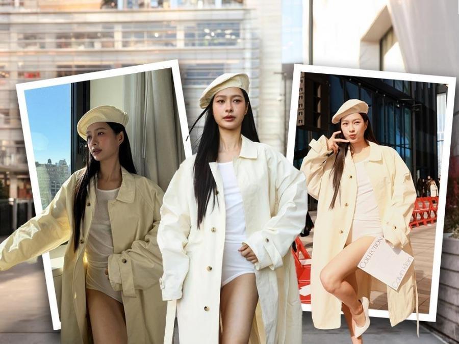 Milk Pansa stuns at a Calvin Klein event in New York City