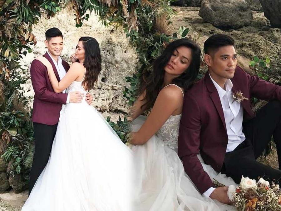 IN PHOTOS: Jay-R and Mica Javier's beach prenup shoot | GMA Entertainment