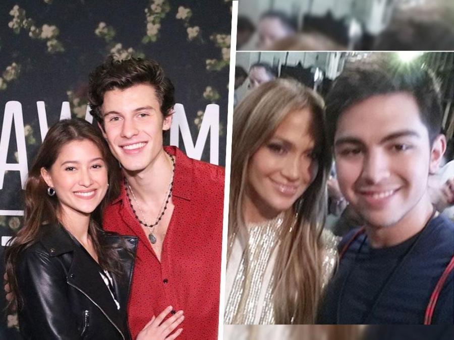 Derrick Monasterio and Jennifer Lopez, Shawn Mendes