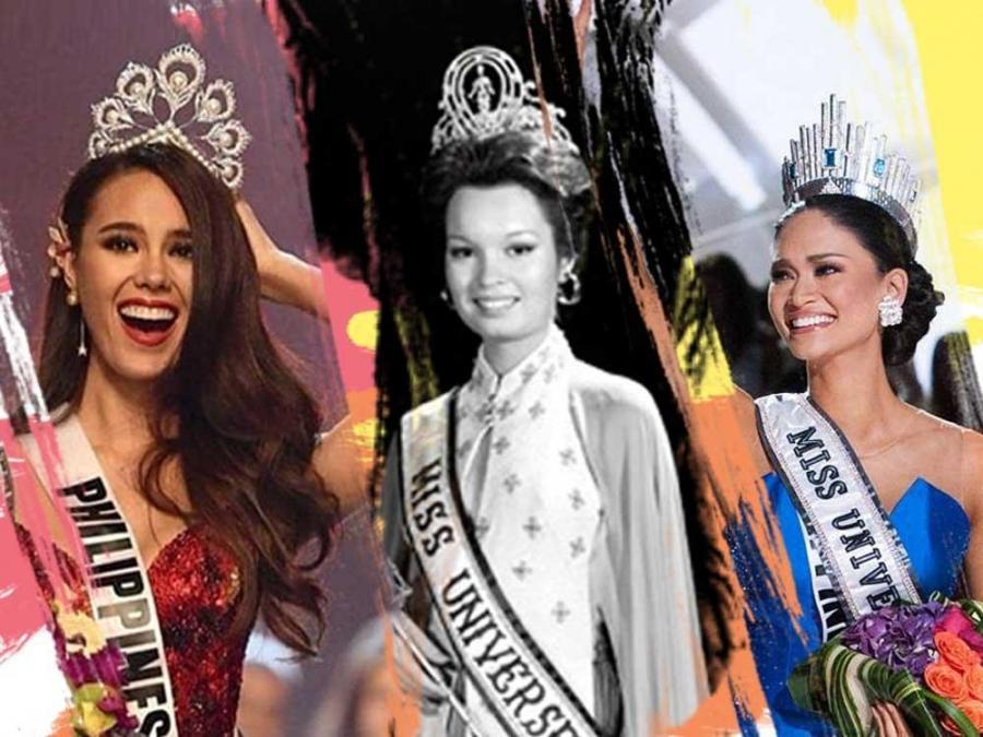Filipina beauty queens with two pageant titles