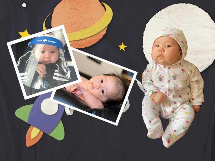 Cute photos of Regine Toletino third child