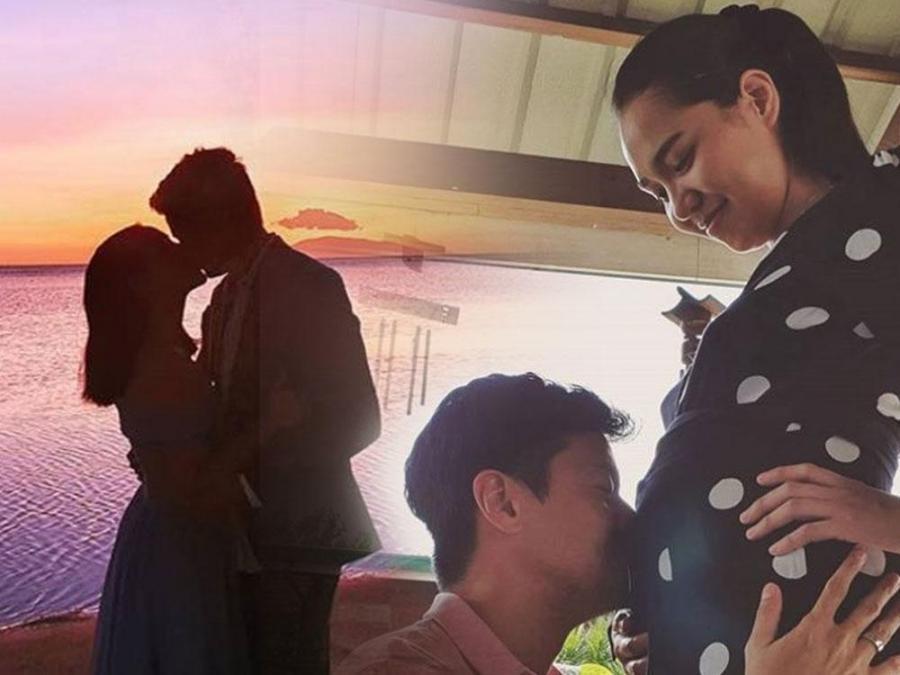 Celebrity couple Aicelle Santos and Mark Zambrano 