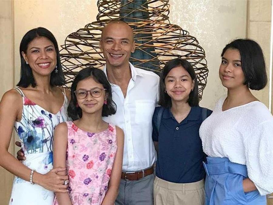 The beautiful family of Suzi Entrata and Paolo Abrera