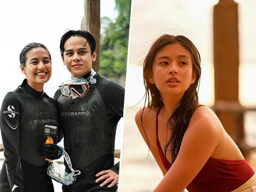 Gabbi Garcia and Khalil Ramos quick Batangas getaway and diving session