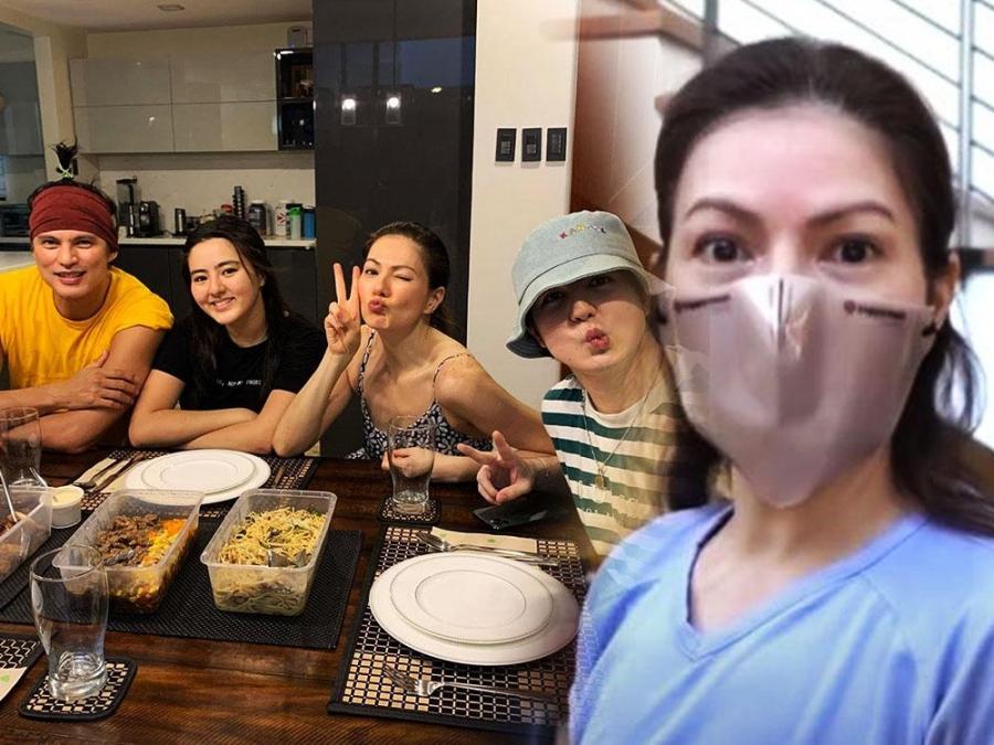 Legaspi family quarantined life