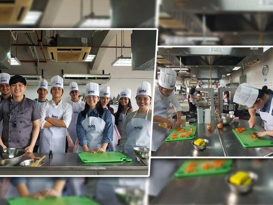 The Lost Recipe cast training