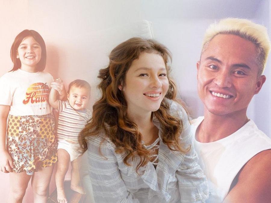 Andi Eigenmann and her family