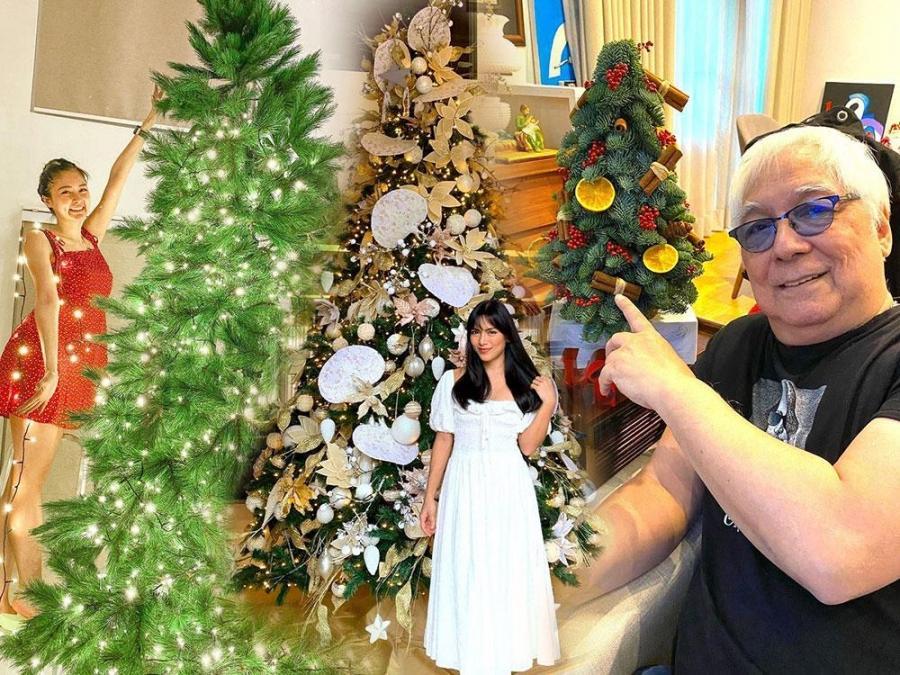 IN PHOTOS Celebrity Christmas Trees of 2020