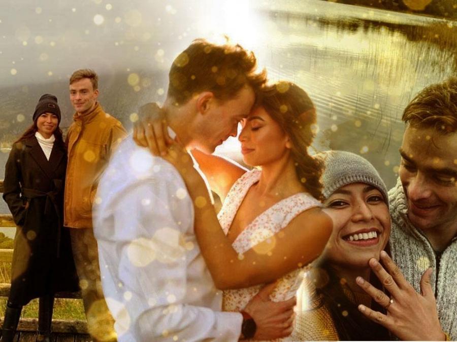 Glaiza De Castro and David Reiney