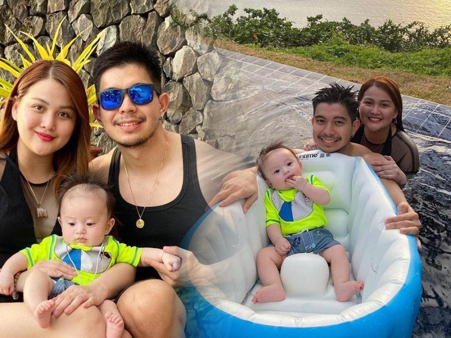 IN PHOTOS: Rodjun Cruz and Dianne Medina's first vacation with Baby ...