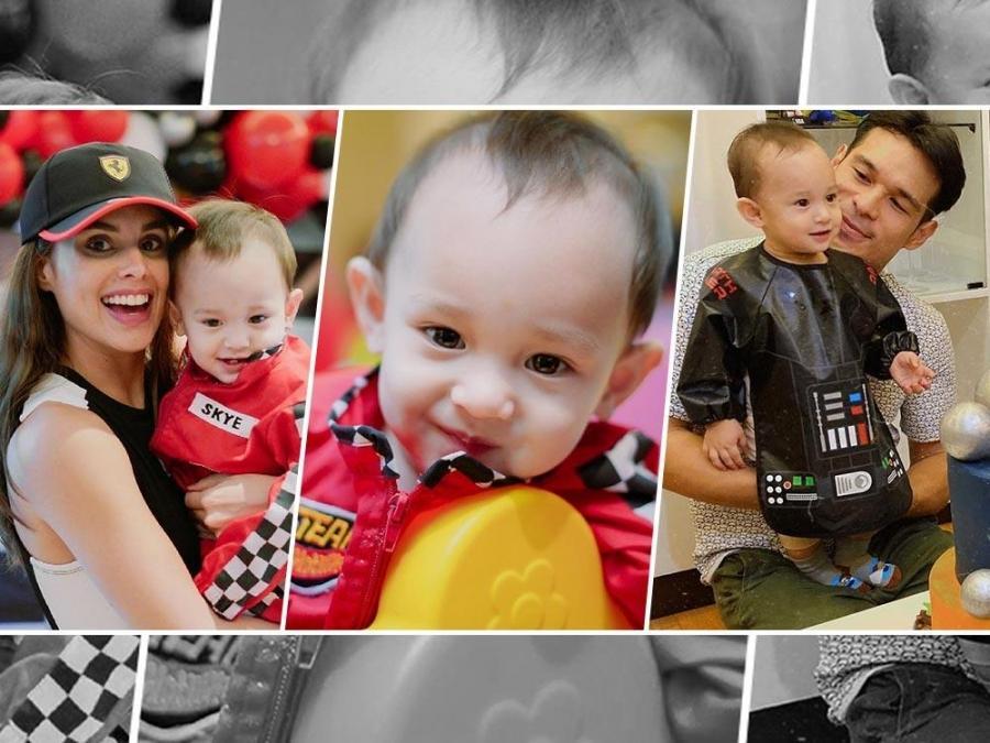 baby skye with max and pancho