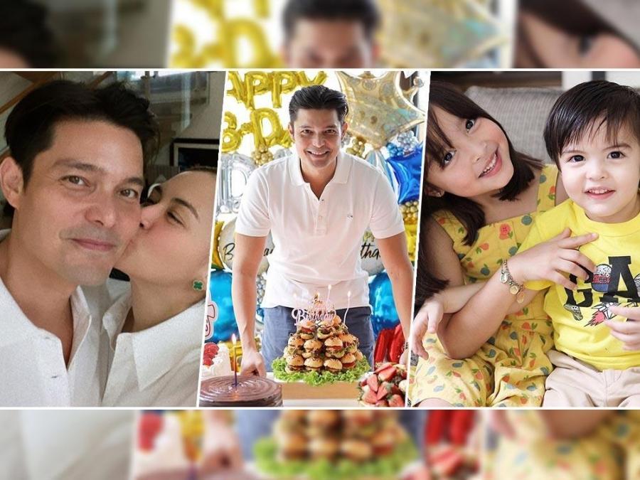 IN PHOTOS: Dingdong Dantes’s simple 41st birthday celebration at home