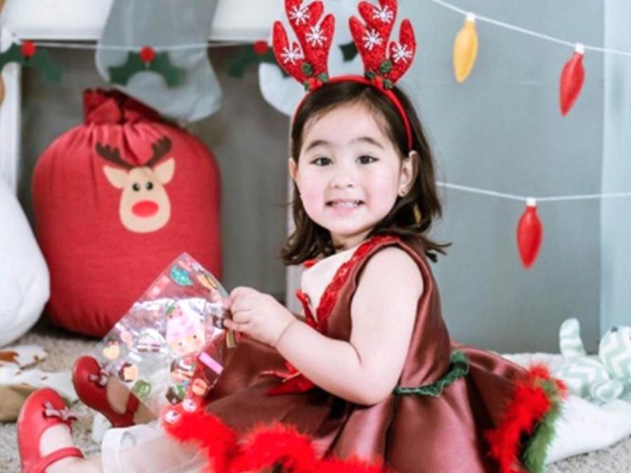 LOOK: Slip into a cuteness coma with Scarlet Snow Belo's holiday photo ...