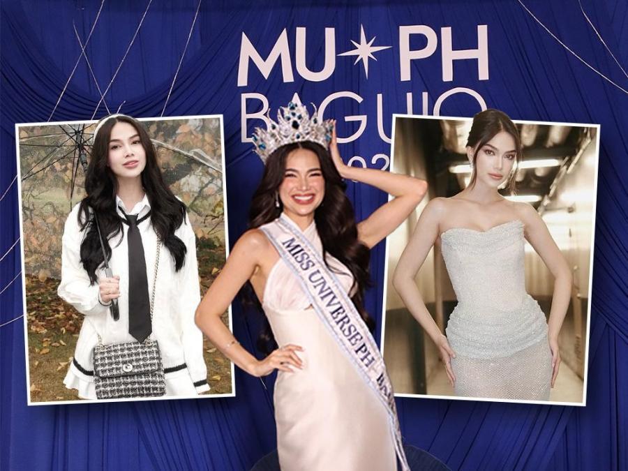 Miss Universe Philippines Baguio Roxie Smith looks wonderful in white