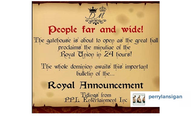 Watch For The Royal Announcement Showbiz News Gma Entertainment By Samantha Portillo
