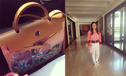 LOOK: Jinkee Pacquiao loves her Hermes X Love Marie Ongpauco bag