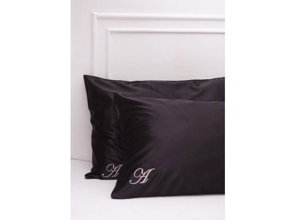 A set of silk pillow case