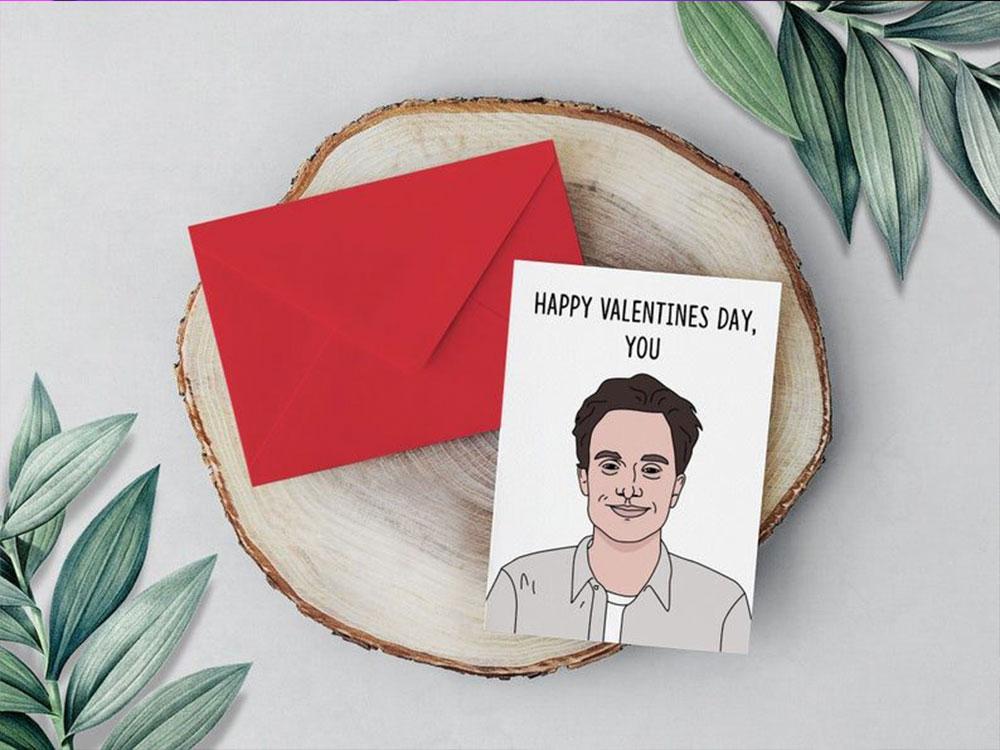 Valentine's Day Card from Etsy