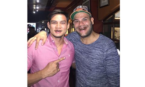 He is not afraid to be goofy