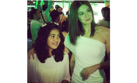 Charlene with Atasha