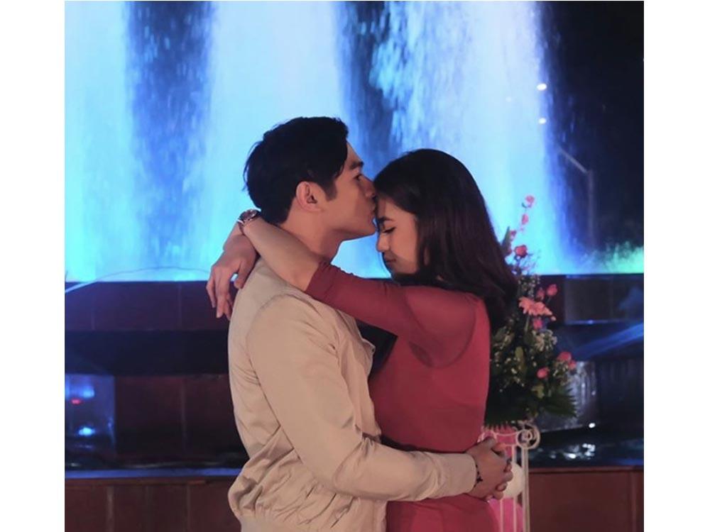 When he's in love, he isn't embarrassed to show it.