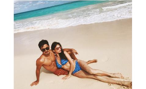 Pia Wurtzbach and Marlon Stockinger