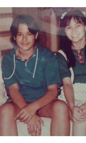 Christopher Roxas and Gladys Reyes noon