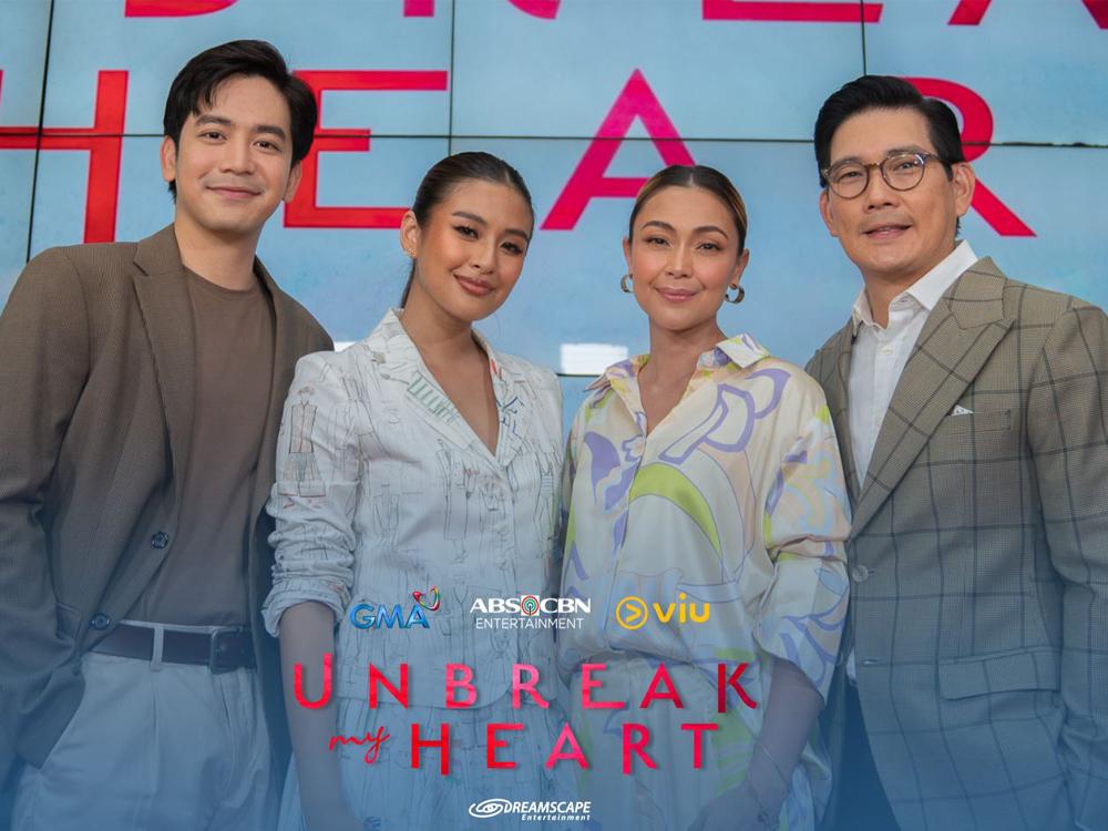Kapuso and Kapamilya in 'Unbreak My Heart'