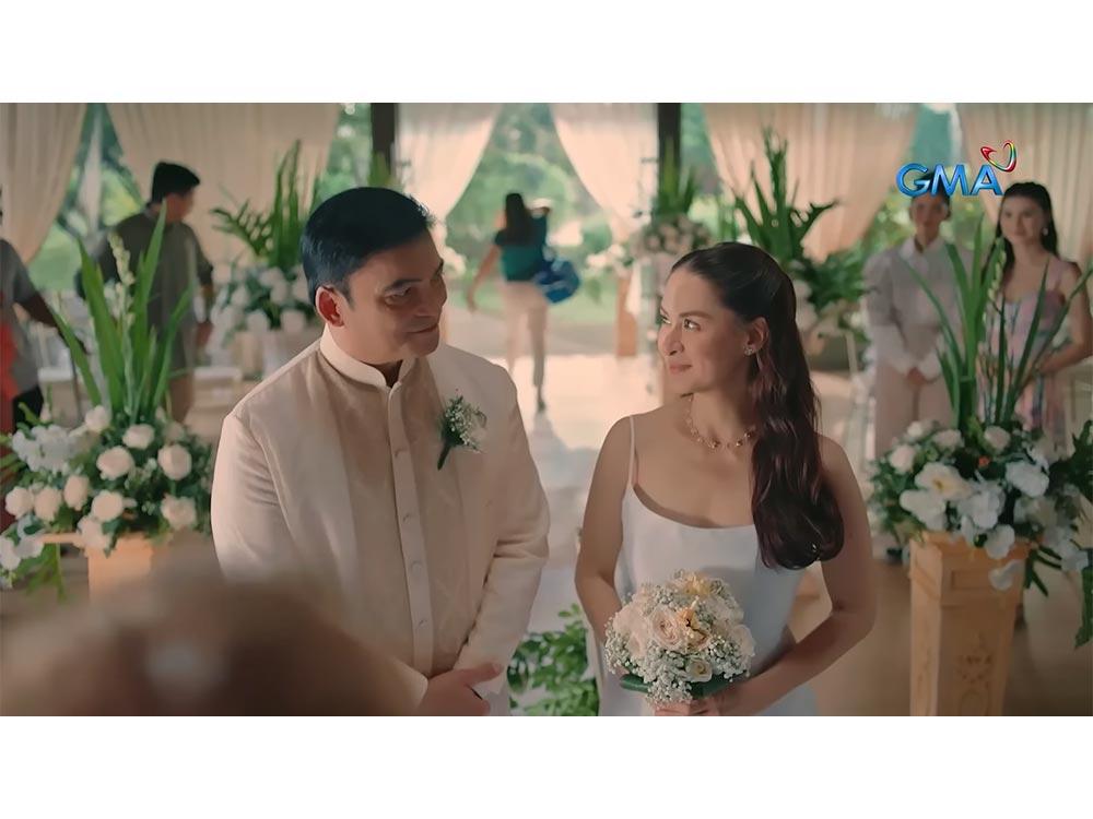 Carlos and Grace's wedding on 'My Guardian Alien'