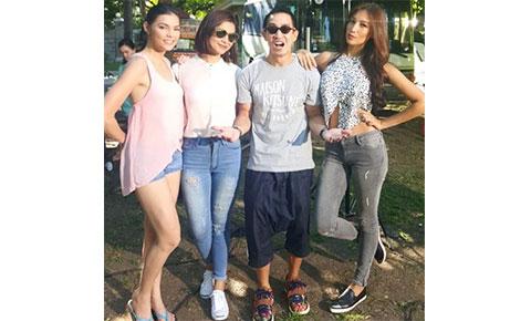 Rhian Ramos, Glaiza de Castro and Solenn Heussaff