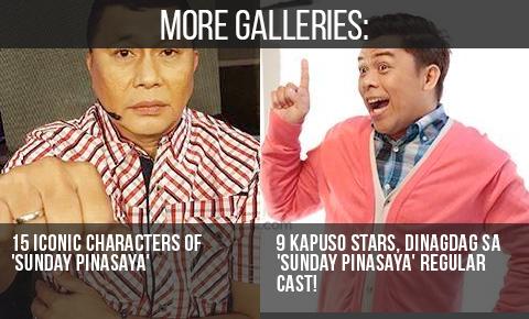 MORE ON SUNDAY PINASAYA: