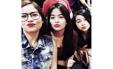 Louise delos Reyes, Bea Binene and Barbie Forteza