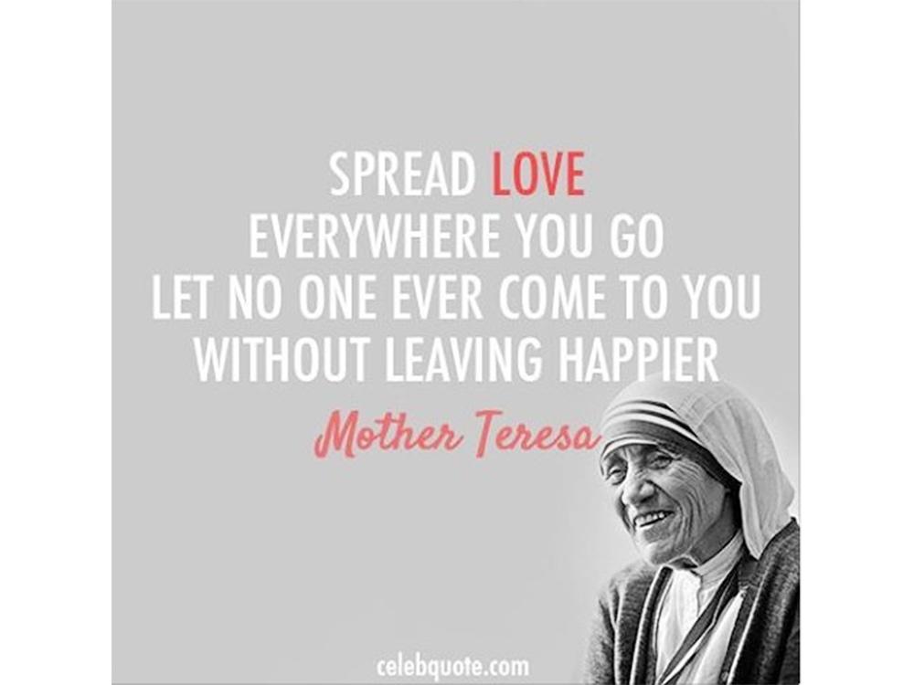 Love is a source of happiness.