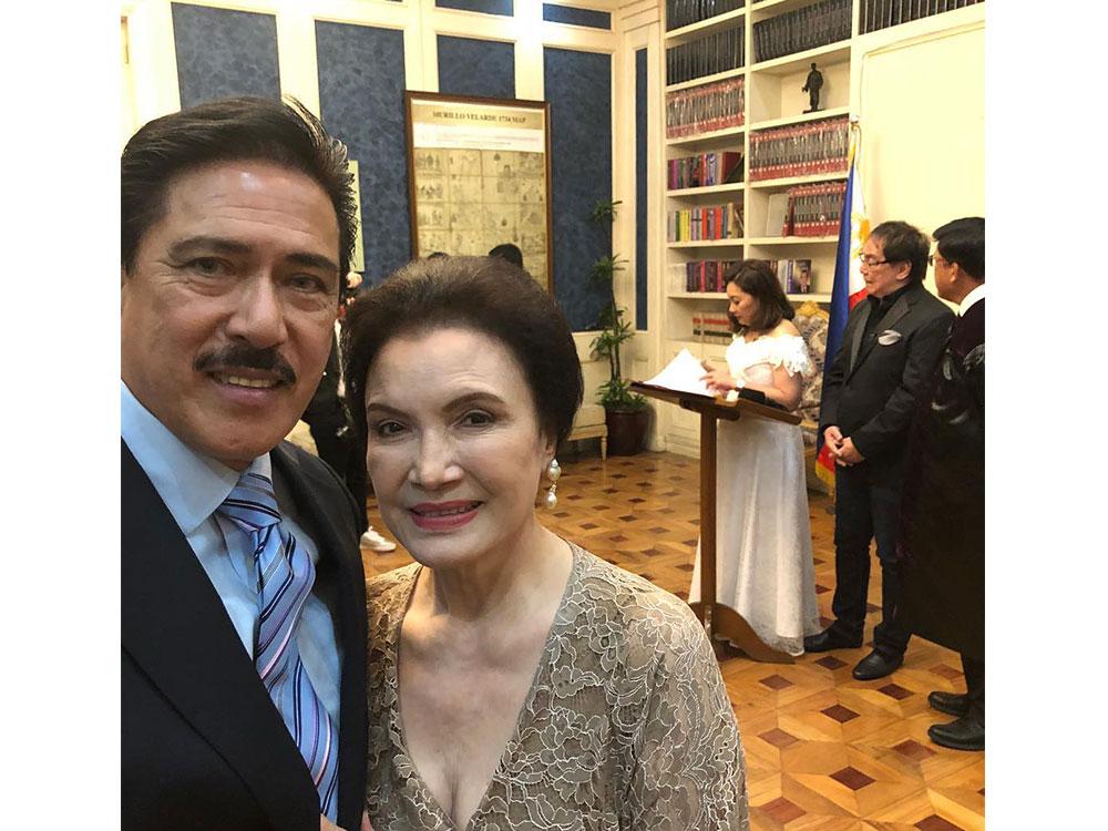 Tito Sotto and Helen Gamboa
