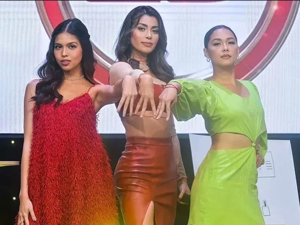 Mj Lastimosa Bonds With Maja Salvador And Maine Mendoza In Singapore Gma Entertainment 3339