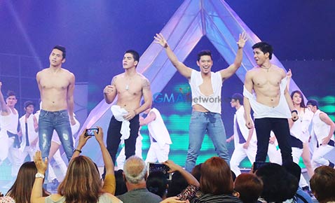 Hot alert: Shirtless Kapuso hunks