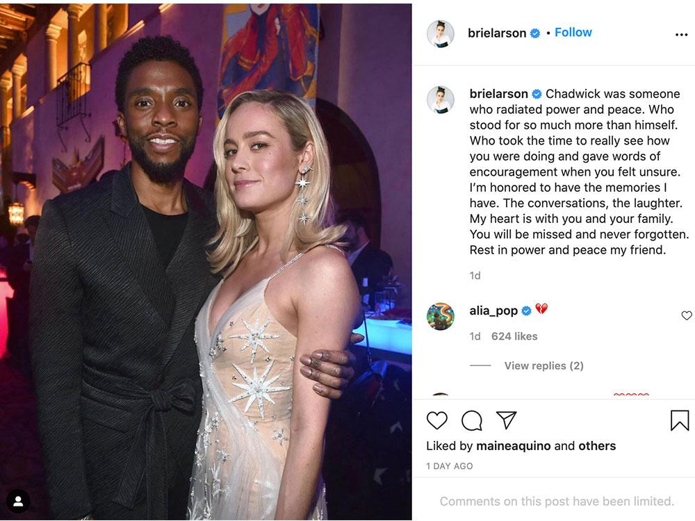 Avengers stars remember Black Panther Chadwick Boseman GMA