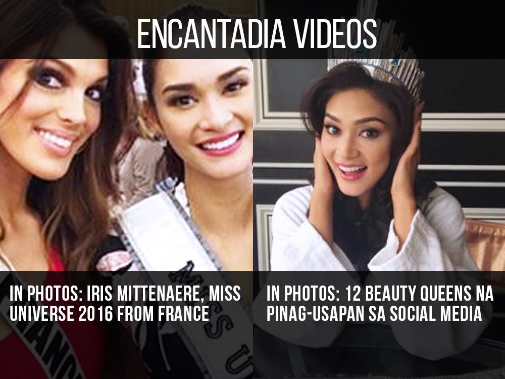 Bffgoals Miss Universe 2016 Iris Mittenaere And Miss France 2015 Camille Cerf Gma Entertainment