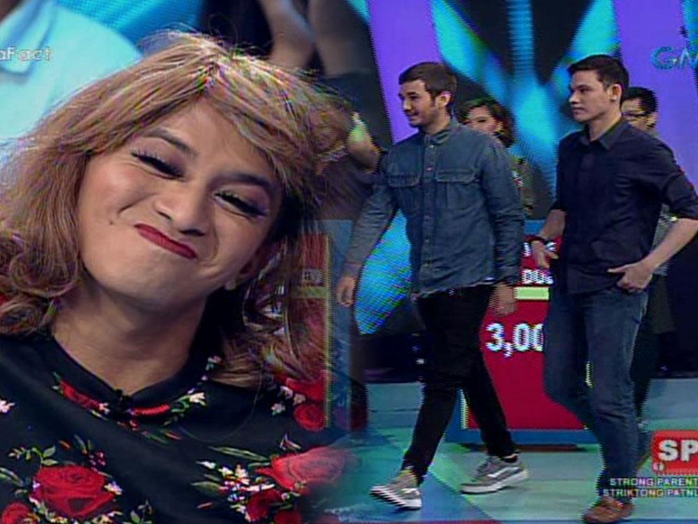 Matt and Mart kisses Boobay